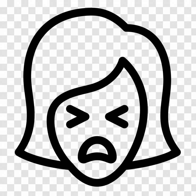 Stress - Facial Expression - Monochrome Photography Transparent PNG