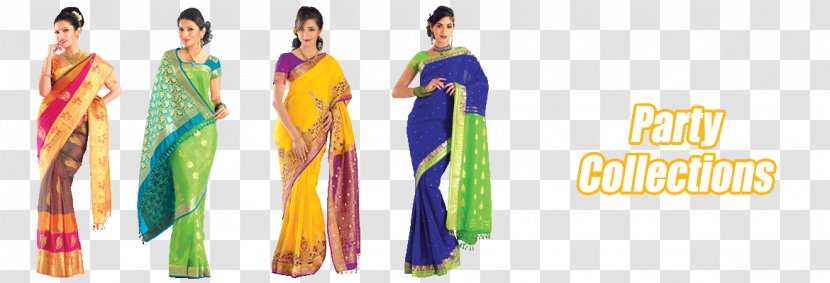 Wedding Sari Dress Kanchipuram Clothing - Silk - Saree Transparent PNG