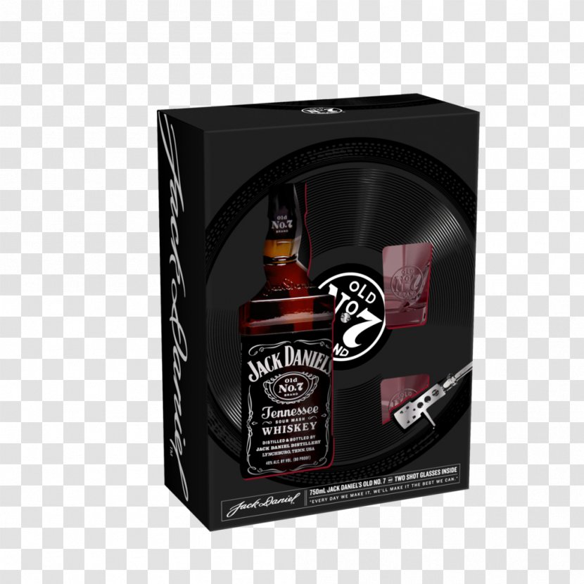 Whiskey Jack Daniel's Distilled Beverage Liqueur Bottle - Flower Transparent PNG