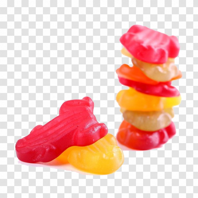 Chewing Gum Gummy Bear Gummi Candy Jelly Babies - Shoe - Overlapping Transparent PNG