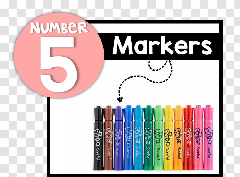 Mr. Sketch Marker Pen Writing Implement Brand Font - Staples Transparent PNG