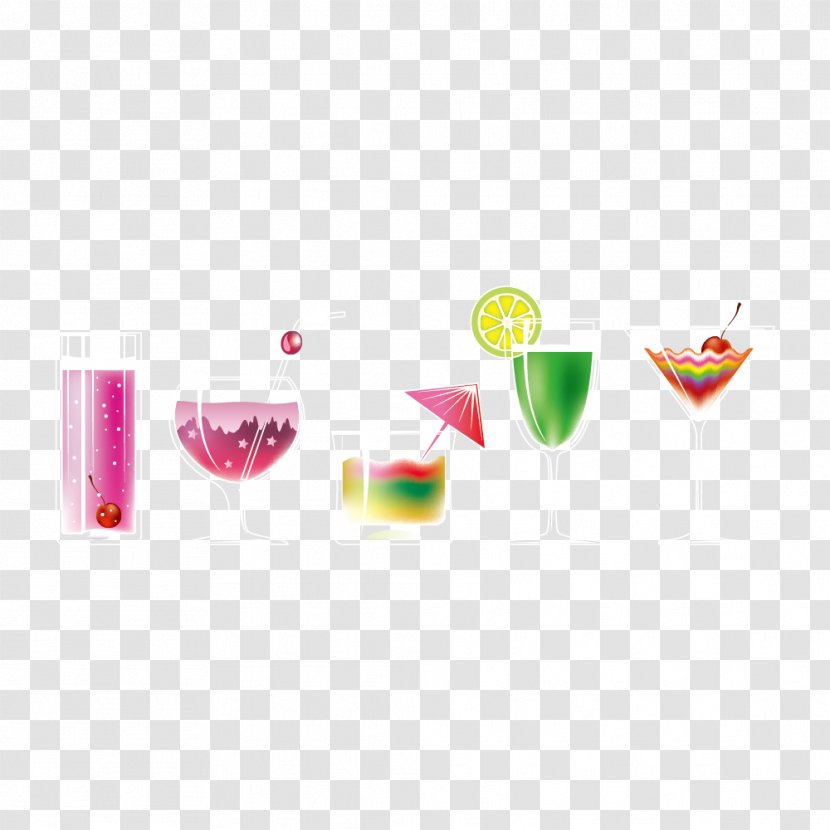 Juice Cocktail Drink Torte - Wine Glass - Creative Collection Transparent PNG