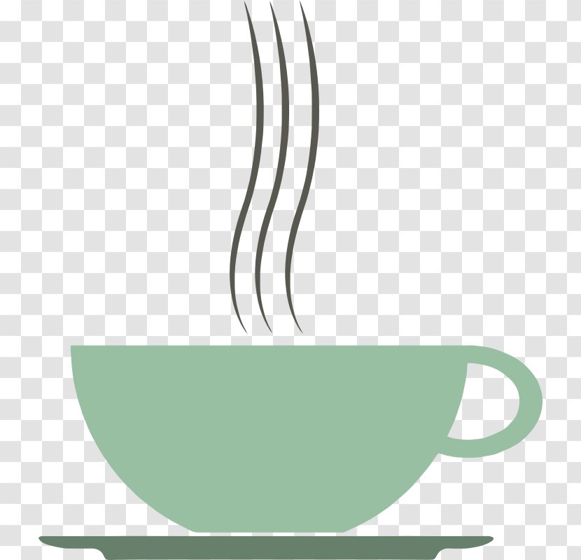 Coffee Cup Tea Cafe Clip Art - Leaf Transparent PNG