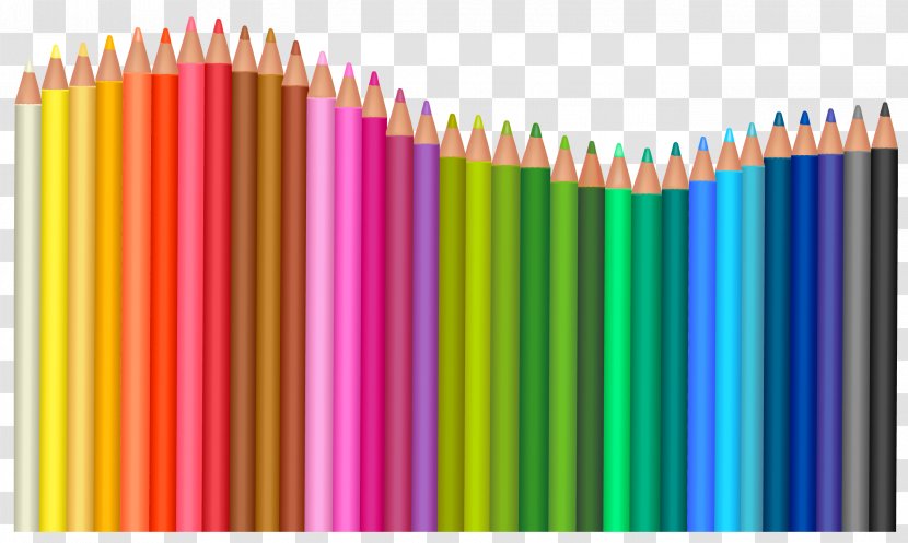 Colored Pencil Clip Art - Pencils Transparent PNG