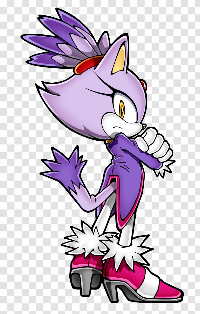Sonic Rush Adventure The Hedgehog Shadow Tails - Mythical Creature - Blaze Transparent PNG