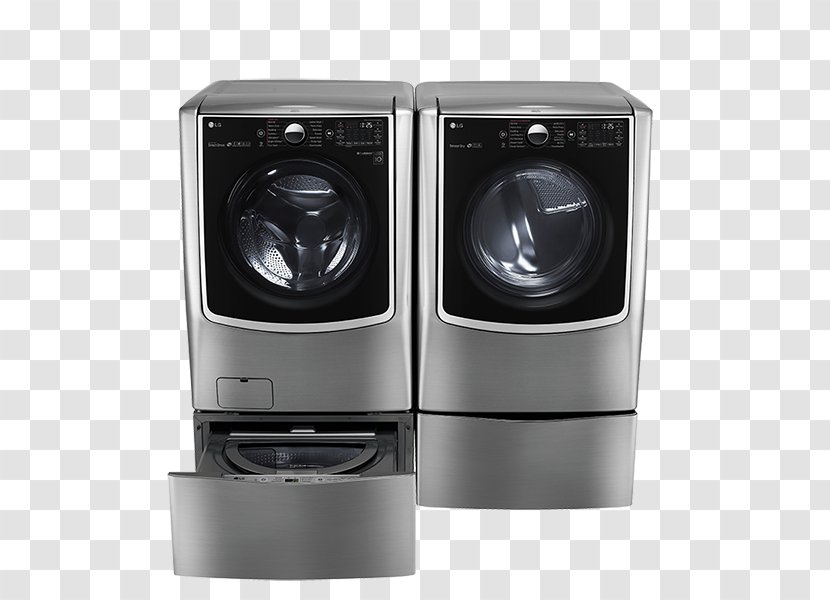 LG WM9000H Washing Machines Electronics Combo Washer Dryer Clothes - Made For Each Other Transparent PNG