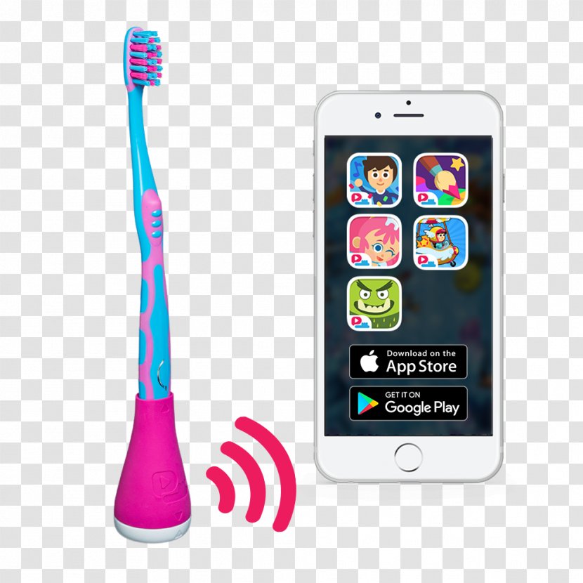 Electric Toothbrush Tooth Brushing Teeth Cleaning Playbrush - Mobile Phone Accessories Transparent PNG