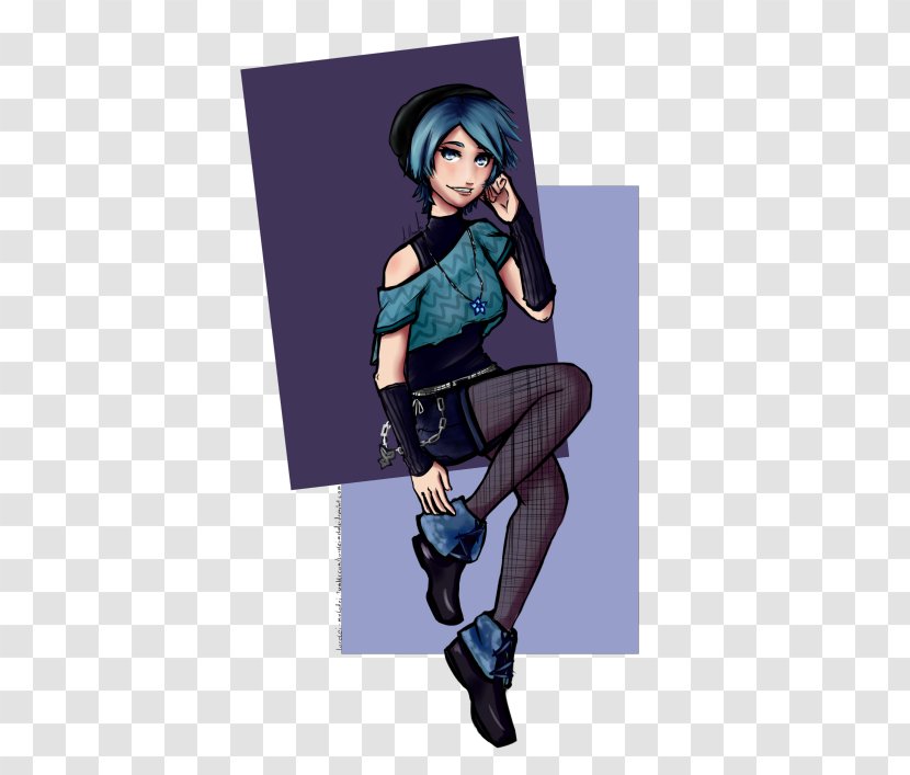 Kingdom Hearts Aqua Character Illustration - Flower - KD Shoes Girls Transparent PNG