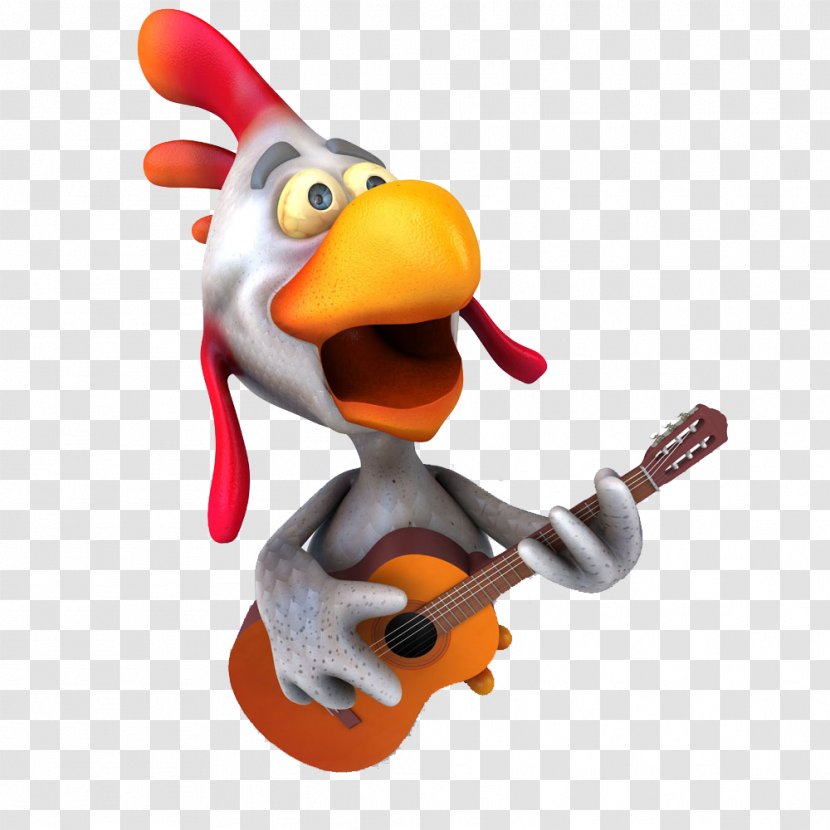 Chicken Stock Illustration Photography - Watercolor - Guitar Turkey Transparent PNG