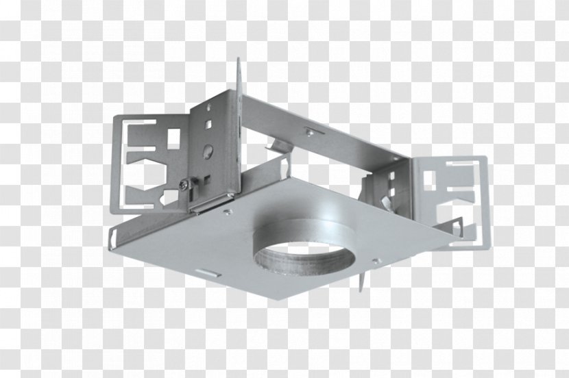 Architectural Engineering Recessed Light Junction Box Steel Lighting - Flange - Lamp Construction Transparent PNG