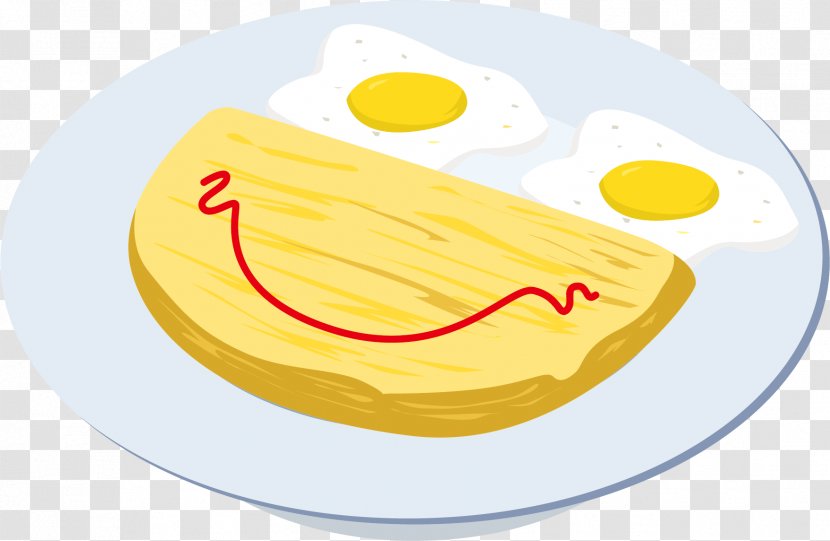 Fried Egg Toast Omelette Chicken Steak Bacon - Bread - Sun Vector Transparent PNG