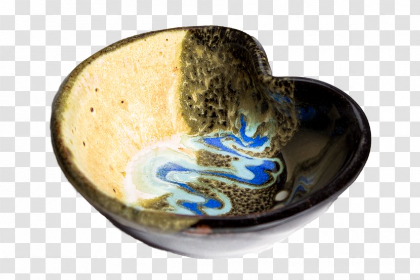 Cobalt Blue Ceramic Bowl Transparent PNG