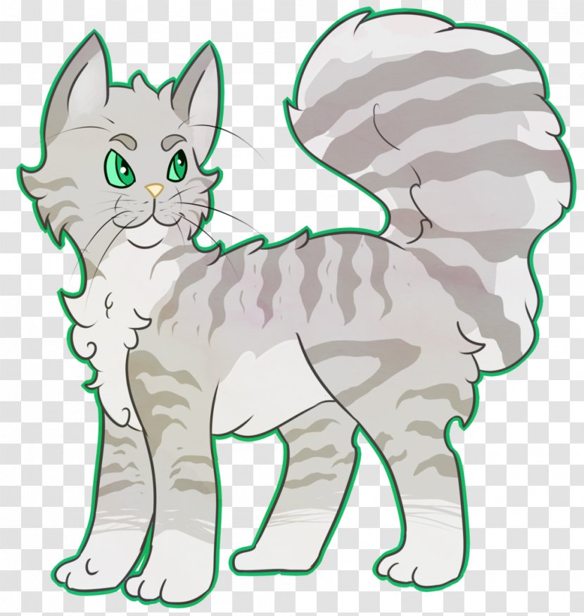 Whiskers Tabby Cat Kitten Domestic Short-haired Wildcat - Tail Transparent PNG