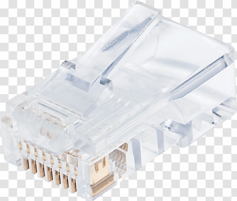 Electrical Connector Category 5 Cable Twisted Pair Registered Jack 6 - Class F - Power Over Ethernet Transparent PNG