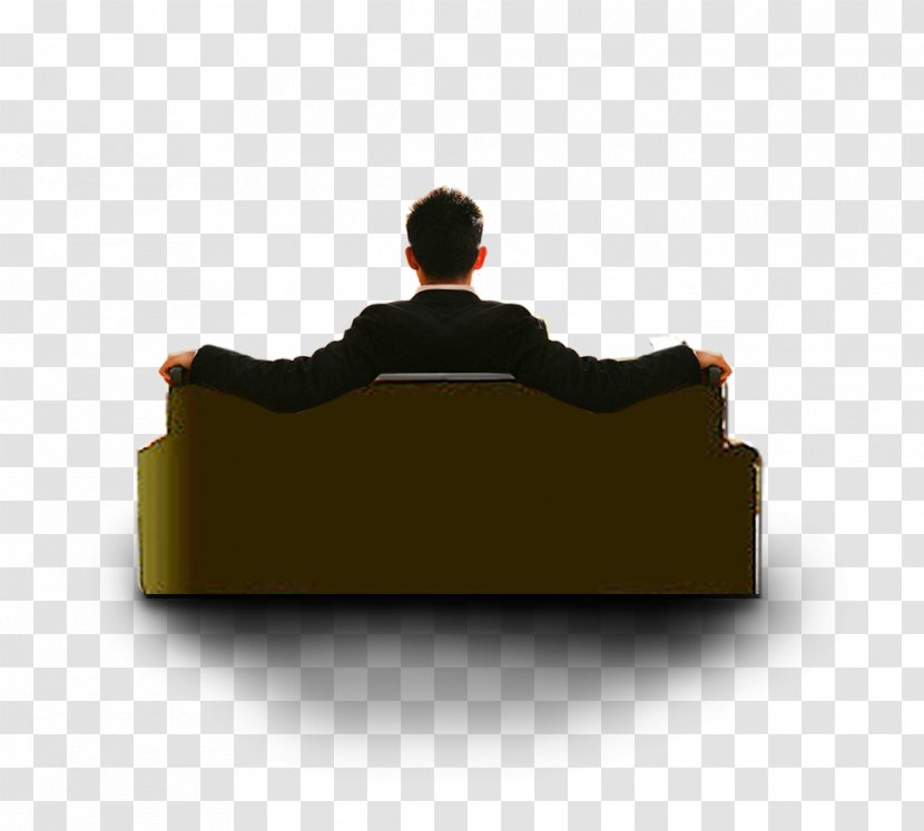 Couch Sitting - Businessperson - Business People Transparent PNG