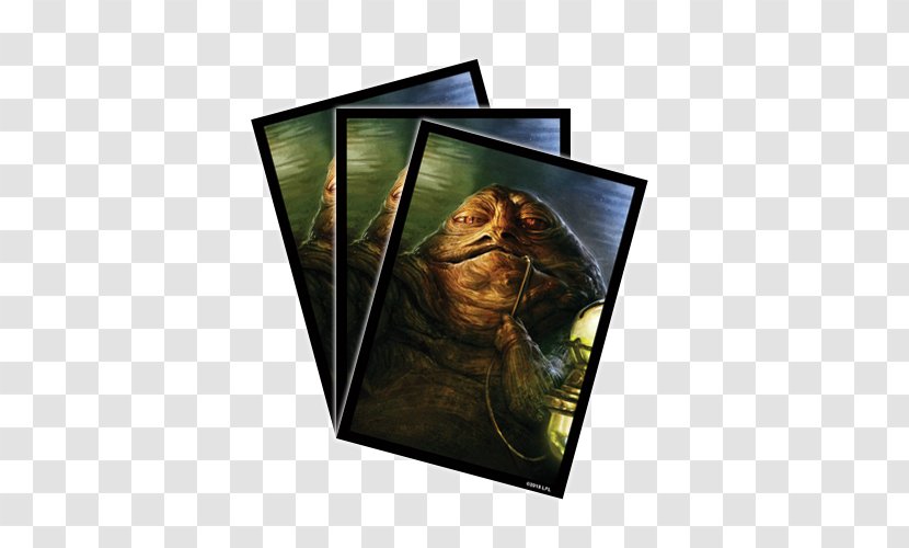 Jabba The Hutt Fantasy Flight Games Card Sleeves Standard Red Star Wars Limited Edition Art - Photography Transparent PNG