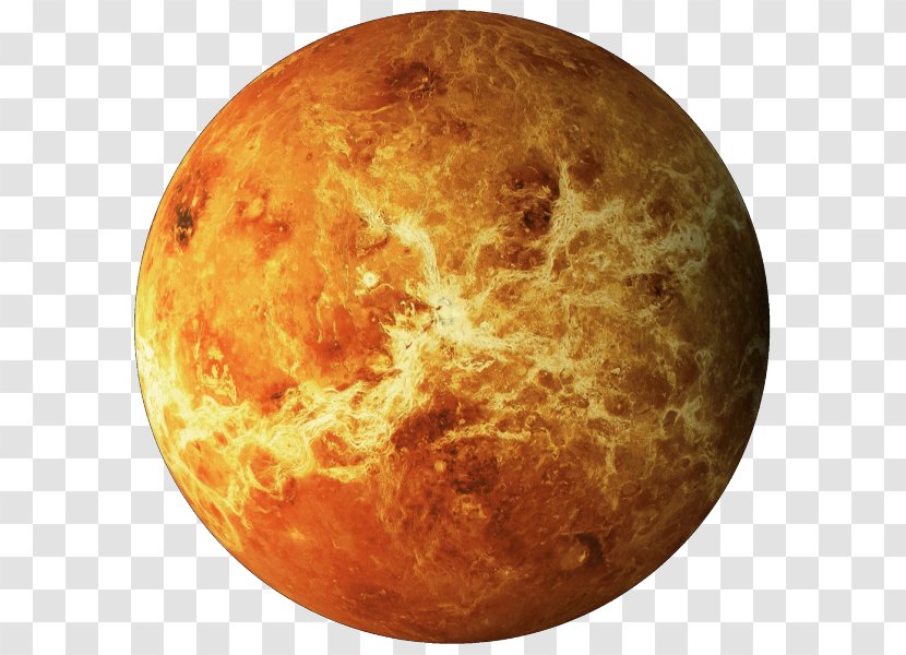 Earth Inner Planets Venus Solar System - Planet Transparent PNG