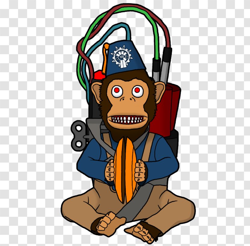 Call Of Duty: Black Ops III World At War Clip Art - Watercolor - Clapping Monkey Transparent PNG