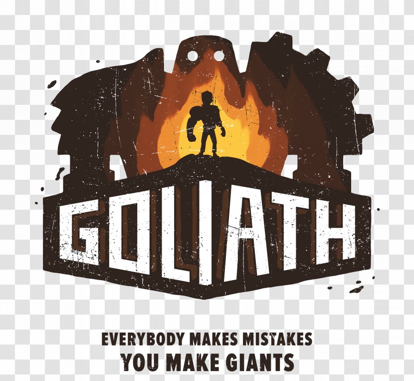 Logo Text Conflagration Font - Goliath - E3 Transparent PNG