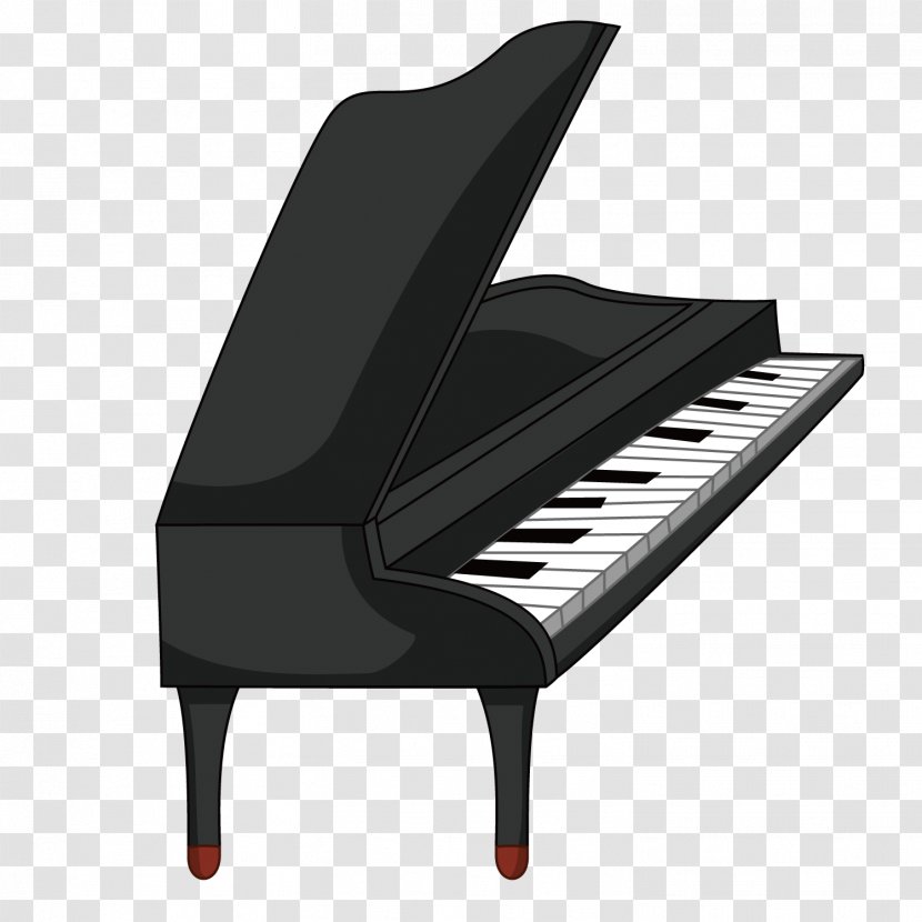 Digital Piano Electric Musical Keyboard - Drawing - Exquisite Transparent PNG