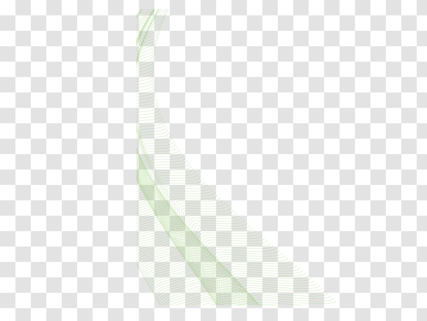 Angle Neck - White - Green Line Transparent PNG