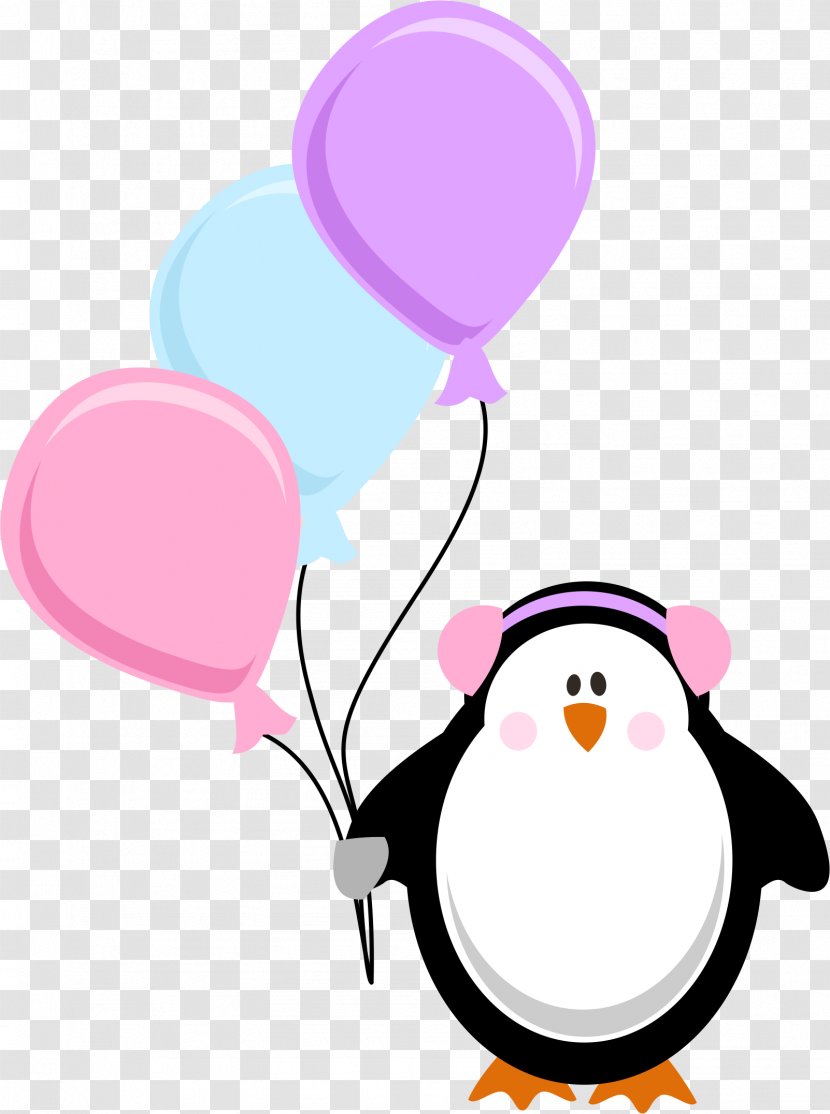 Birthday Clip Art - Smile - Cute Penguin Transparent PNG