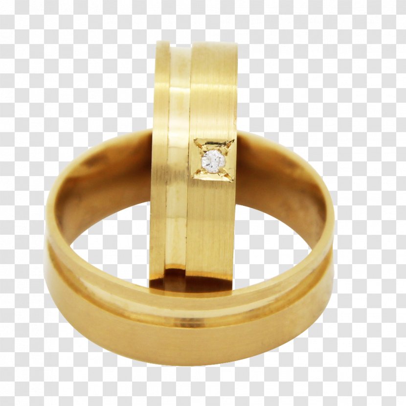 Wedding Ring Eder Joias Jewellery Gold - Metal Transparent PNG