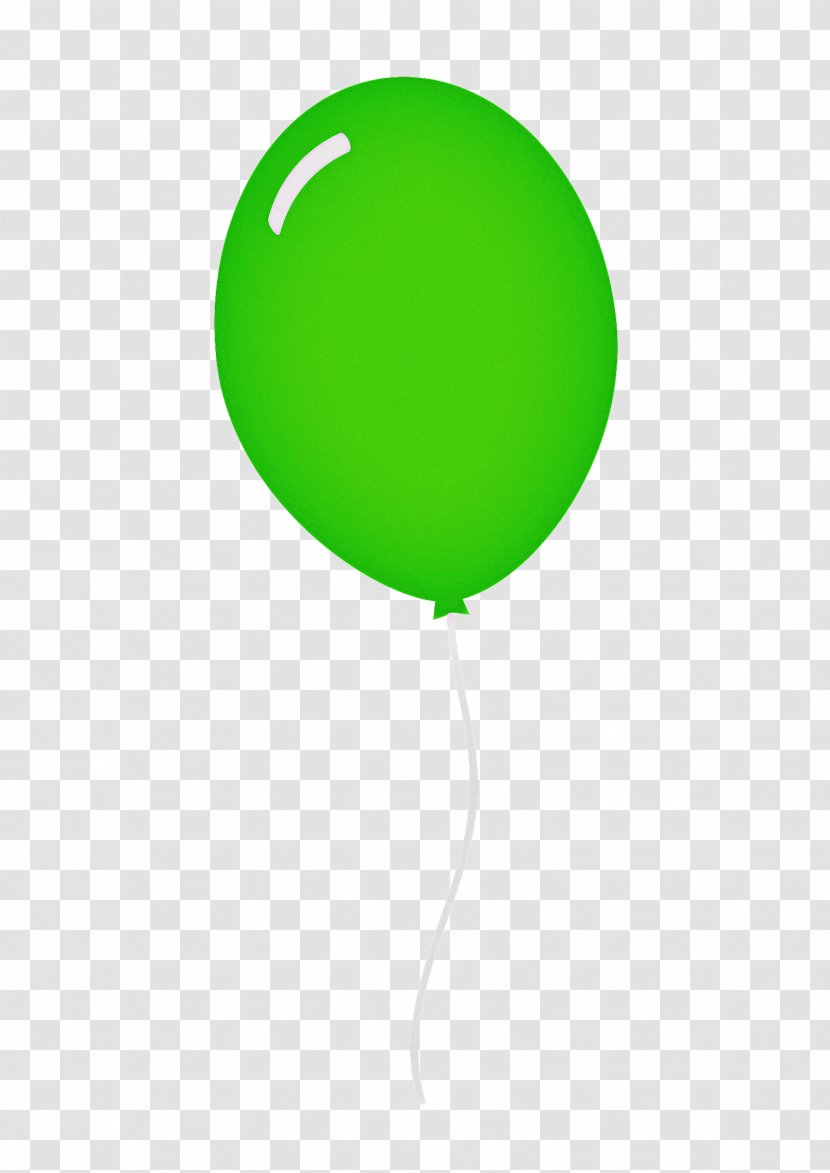 Balloon Cartoon - Green - Party Supply Transparent PNG