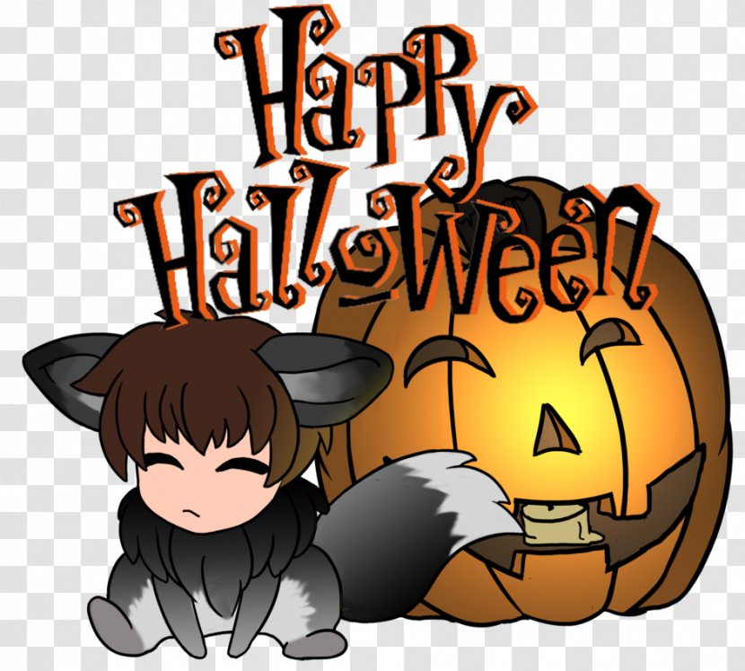 Halloween Film Series Drawing Clip Art - Mammal - Happy Transparent PNG