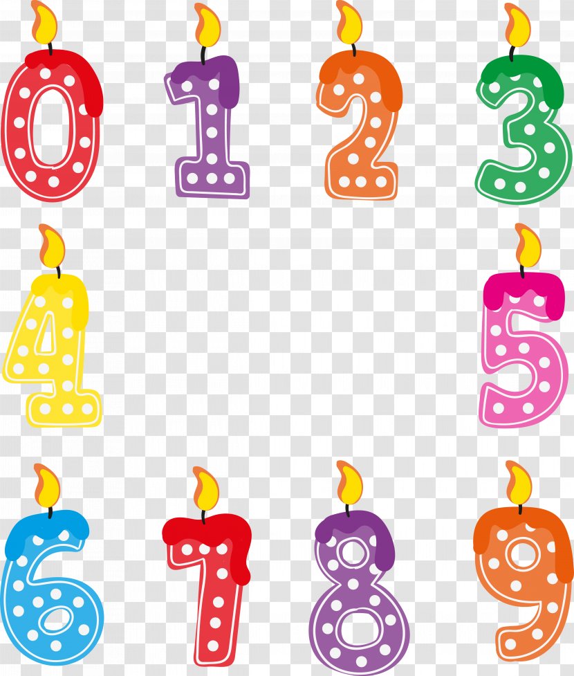 Birthday Cake Candle Clip Art - Text Transparent PNG