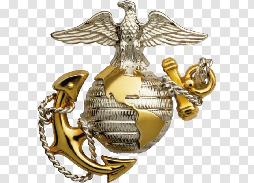 United States Marine Corps Eagle, Globe, And Anchor Marines - Army Officer - Eagle Globe Transparent PNG