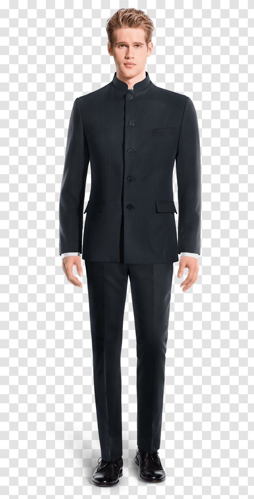 Suit Pants Tuxedo Corduroy Black Tie - Outerwear - Blue Wavy Transparent PNG
