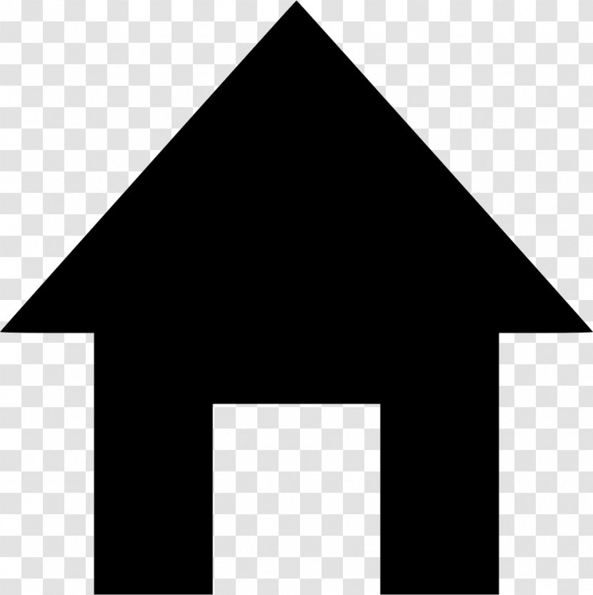 House Home - Black Transparent PNG