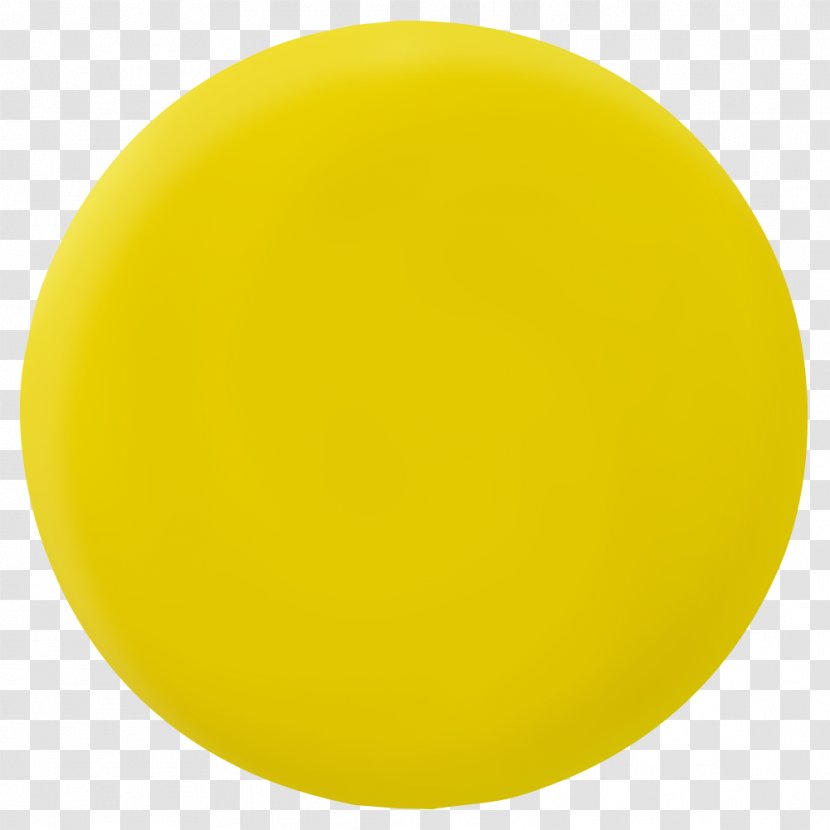 Yellow Circle Paper Painting - Oil Transparent PNG