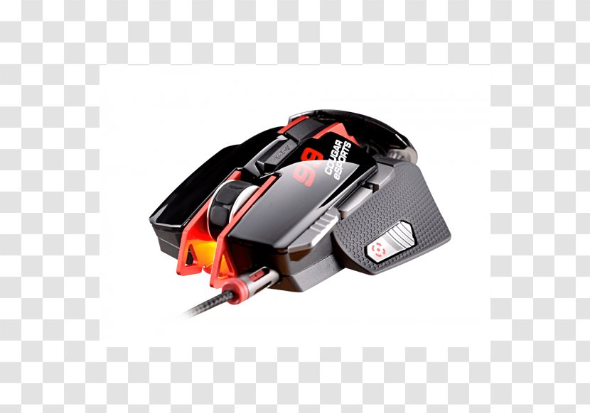 Computer Mouse Gamer Electronic Sports Cougar 700M Superior Aluminium Gaming CGR-700M Transparent PNG