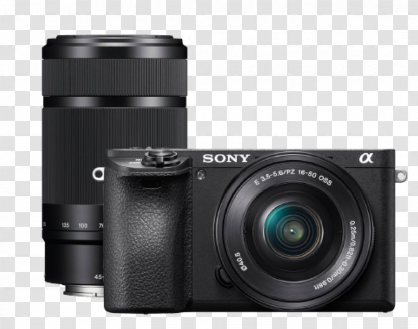 Sony α6000 α6500 α7 E PZ 16-50mm F/3.5-5.6 OSS Mirrorless Interchangeable-lens Camera - Accessory Transparent PNG