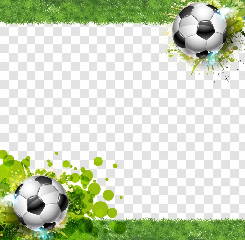 2014 FIFA World Cup Football Royalty-free Fotolia - Plant - Green Grass And Ink Jet Image Transparent PNG