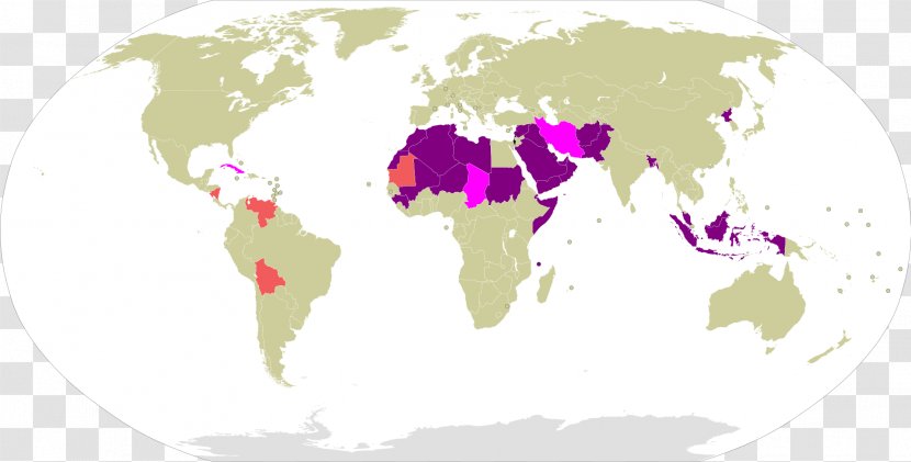 World Map Blank Transparent PNG