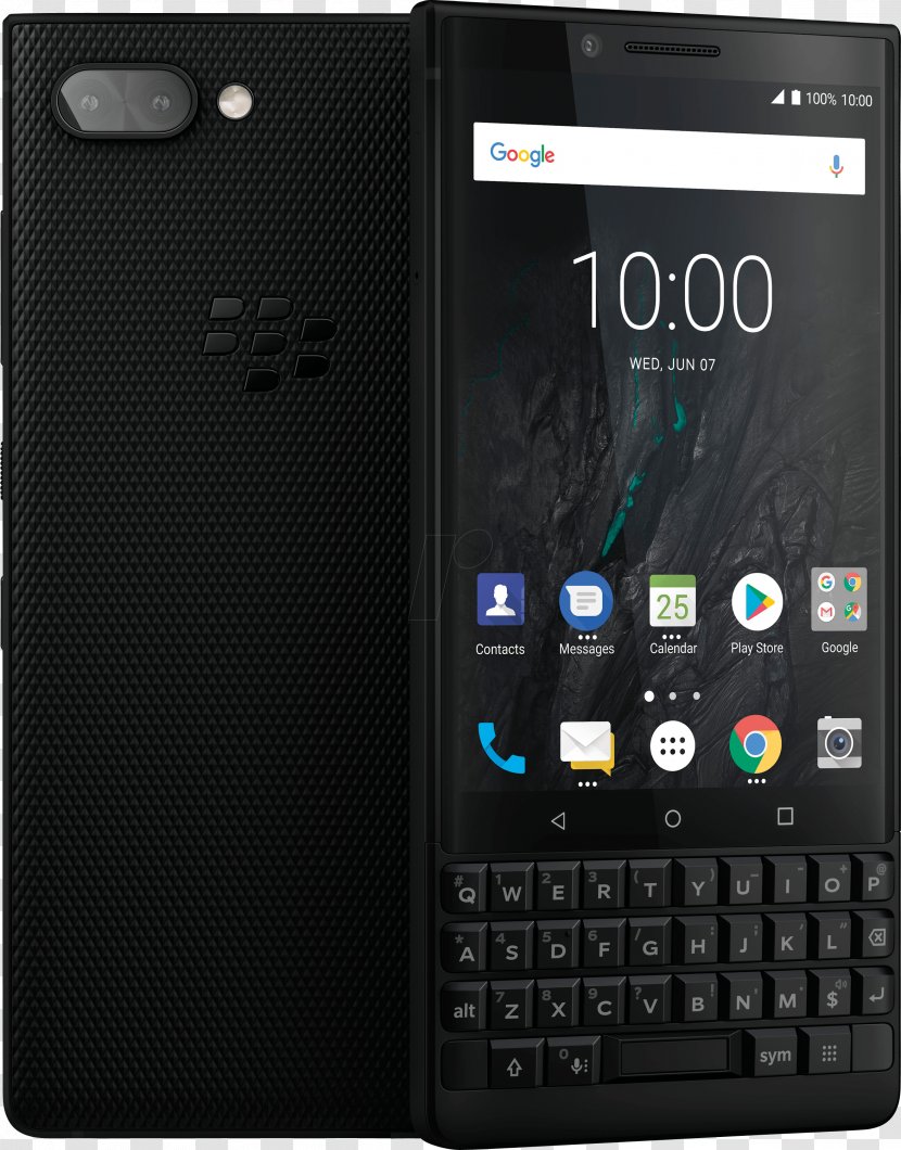 BlackBerry KEY2 Smartphone KEYone Dual 64GB 4G LTE Limited Edition Black English - Silhouette - 64 GBBlackUnlockedGSMBlackberry Transparent PNG