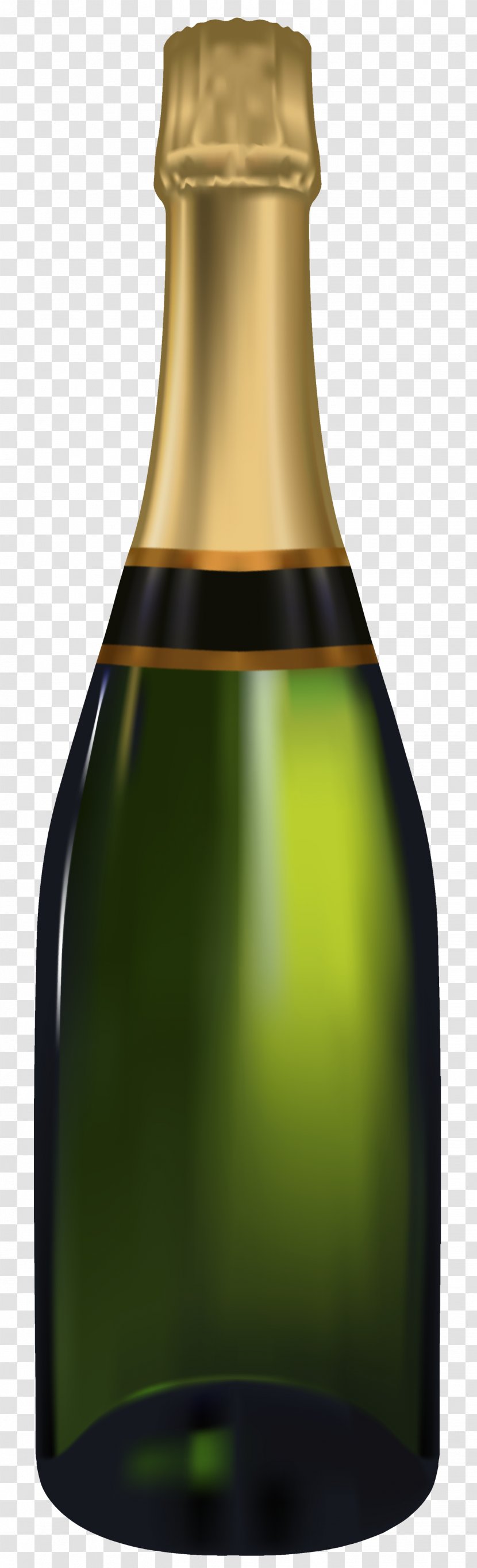 Champagne Sparkling Wine Bottle - 3 Transparent PNG