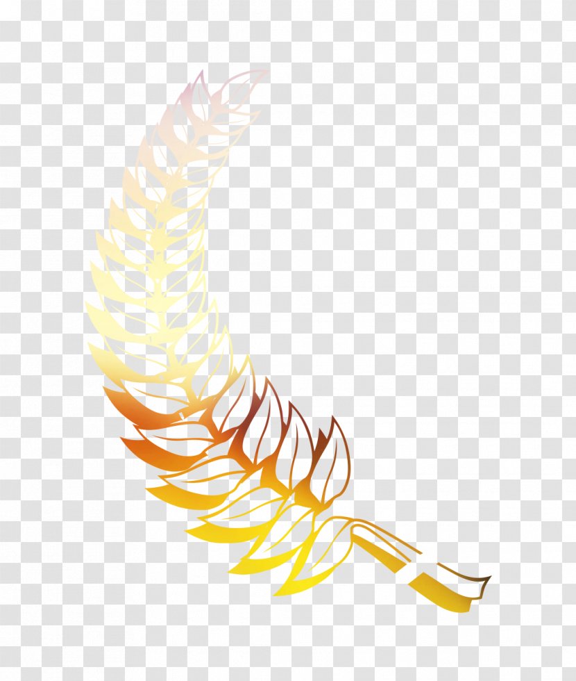 Miniminter Yellow Clip Art Eyelash Feather - Wing Transparent PNG