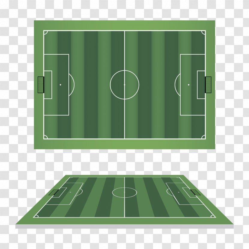 Football Pitch Euclidean Vector Vecteur - Field Image Transparent PNG