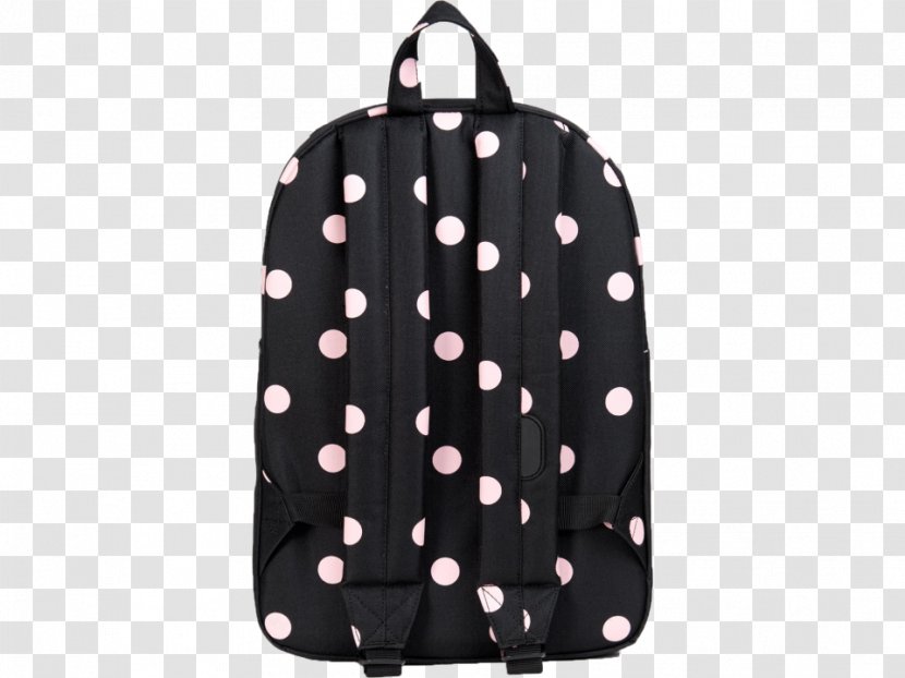 Polka Dot Hand Luggage - Pink Dots Transparent PNG