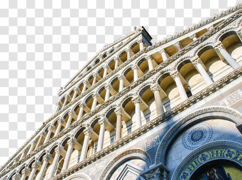 Leaning Tower Of Pisa Camposanto Monumentale Florence Cathedral Milan Piazza Del Duomo, - Arch - Europe Transparent PNG