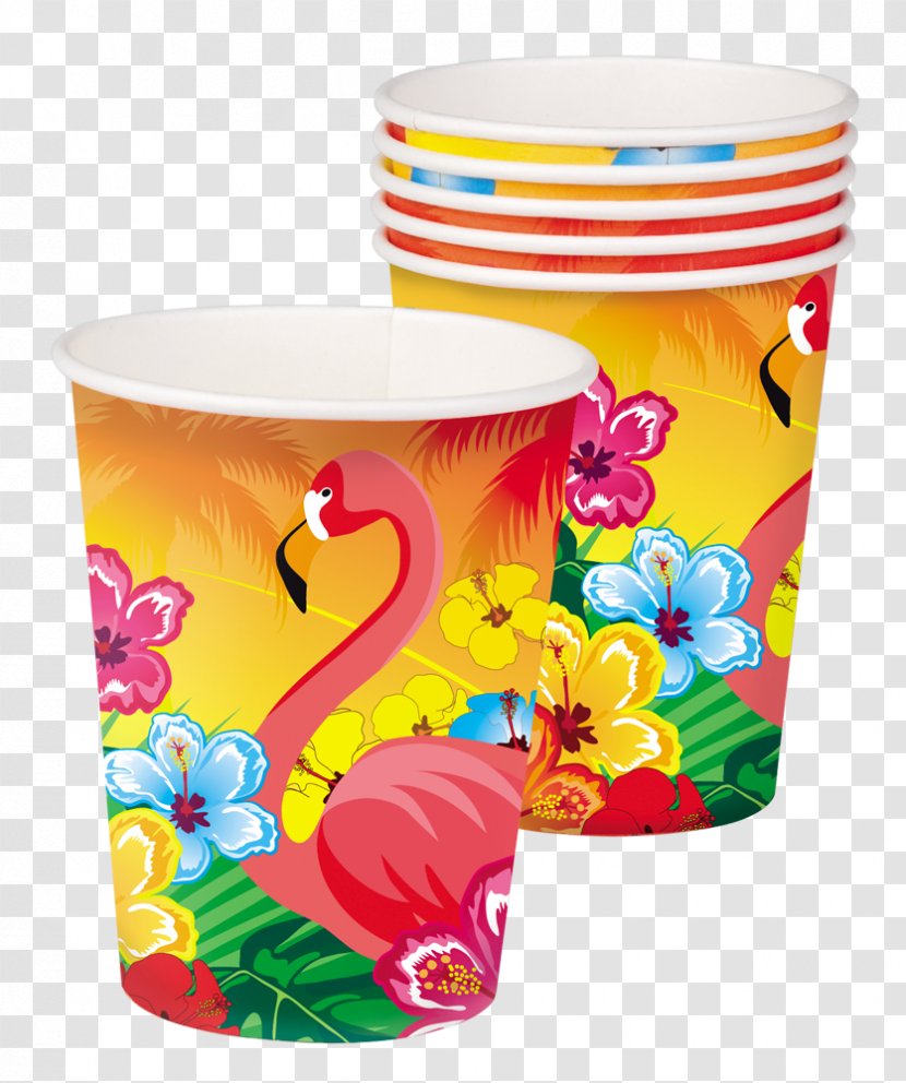 Hawaiian Party Decoratie Mug - Plastic Transparent PNG