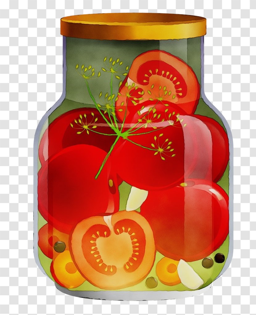Tomato - Wet Ink - Food Fruit Transparent PNG