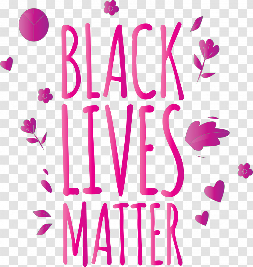 Black Lives Matter STOP RACISM Transparent PNG