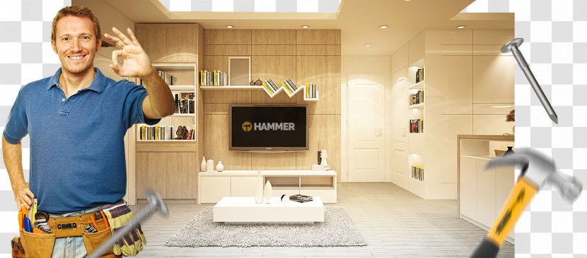 Furniture House Interior Design Services Television - Home - Renovation Transparent PNG
