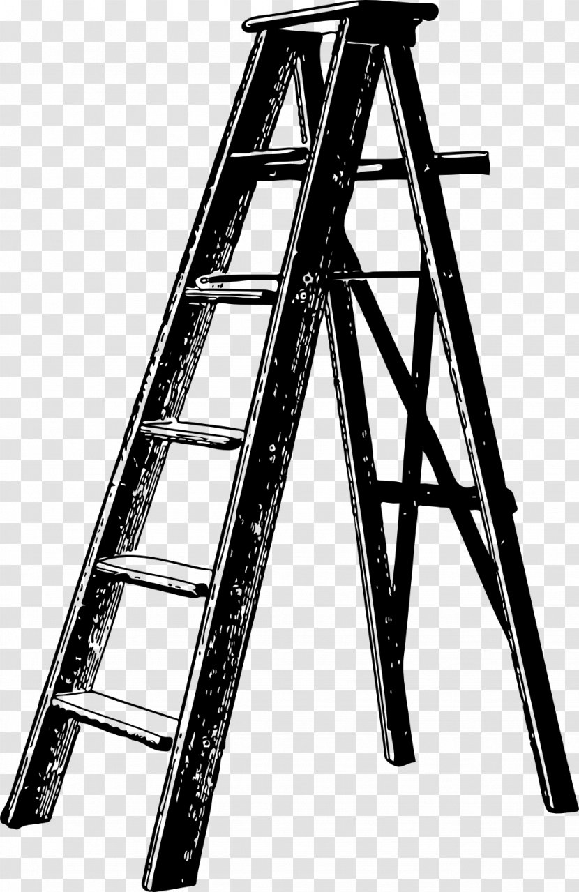 Ladder Clip Art - Structure - Stairs Transparent PNG