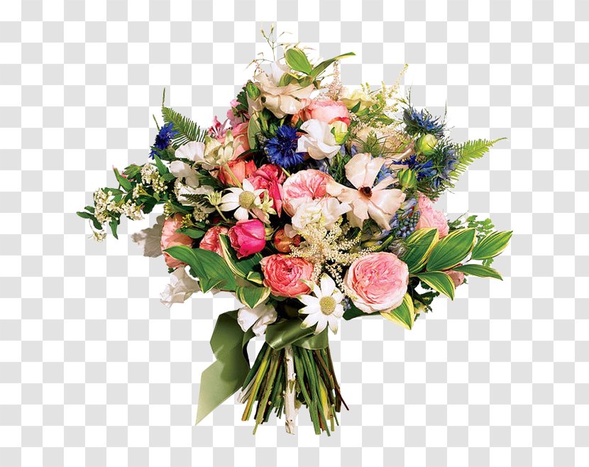 Flowerpot Flower Bouquet Wedding Bride - Artificial - Holding Flowers Of Pink Transparent PNG